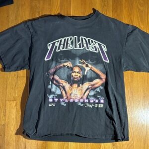 UFC Black and Purple Stylebender Graphic Tee